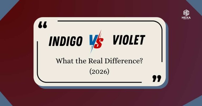Indigo vs Violet