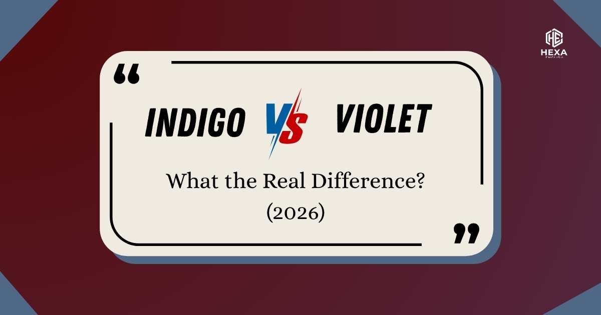 Indigo vs Violet