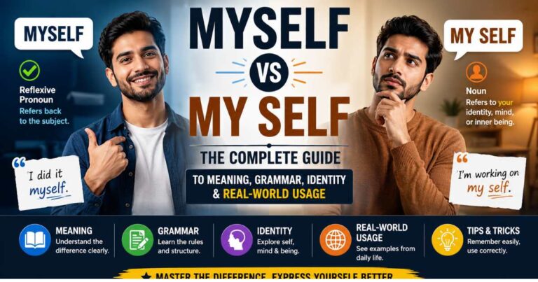 Myself vs My Self