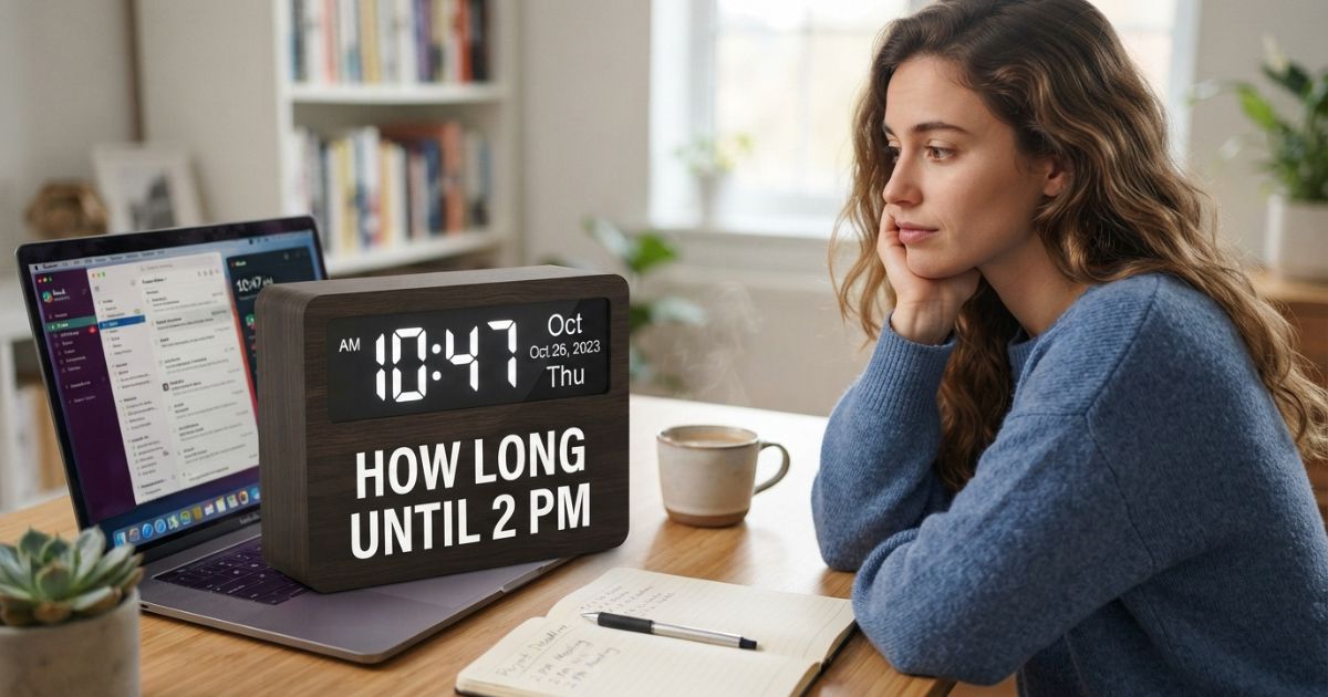 How Long Until 2 PM