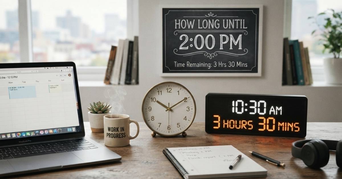 How Long Until 2:00 PM