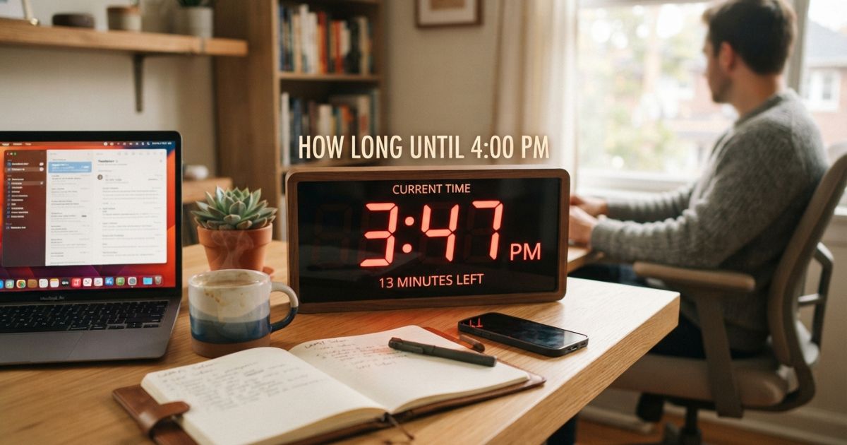 How Long Until 400 PM