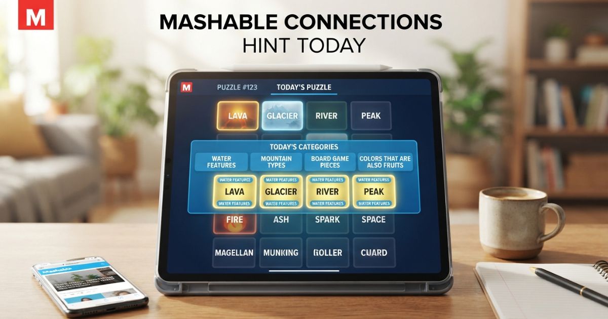 Mashable Connections Hint Today