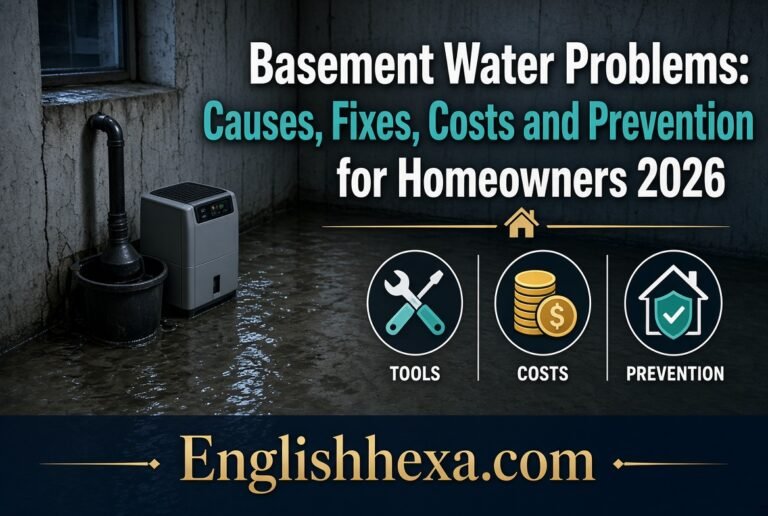 Basement Water Problems: Causes, Fixes, Costs and Prevention for Homeowners 2026