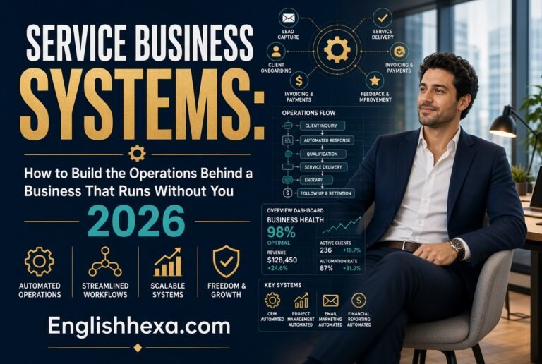 Service Business Systems: How to Build the Operations Behind a Business That Runs Without You 2026